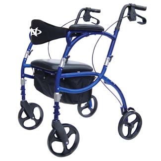 Hugo Navigator in rolling walker mode